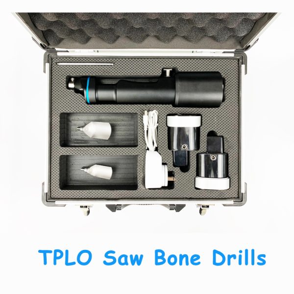 TPLO Saw Hand Piece Kit with Bone Saw Blades - 图片 4